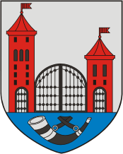 Герб города Скиделя (Беларусь)